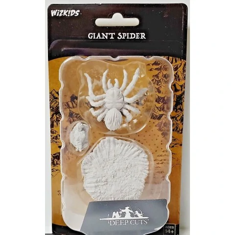 WizKids Pathfinder Battles Deep Cuts Unpainted Miniatures: Wave 18 Giant Spider,RPG (D&D и др.) / D&D Миниатюри