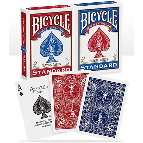 Bicycle Standard 808 Rider Back Playing Cards Decks - 2-pack - комплект 2 тестета карти за игра вКарти за игра