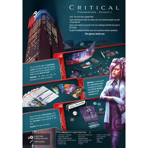 Critical: Foundation - Season 1 (2022) - настолна/RPG игра,RPG (D&D и др.) / Други RPG