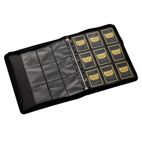 Dragon Shield Zipster Regular - Midnight Blue - папка за страници за карти вАксесоари Dragon Shield