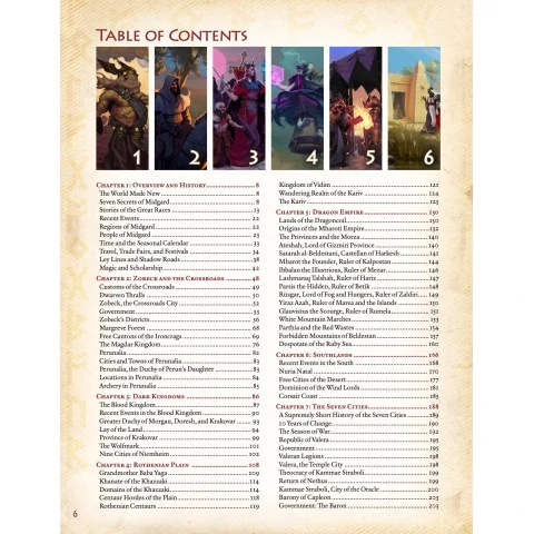 Dungeons & Dragons RPG 5th Edition: Midgard Worldbook (5E Hardcover, Campaign Setting, Kobold Press),RPG (D&D и др.) / D&D 5E Книги / D&D 5Е други правила