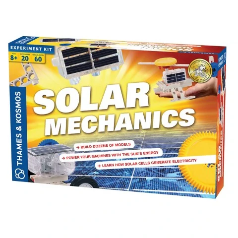 Thames & Kosmos Exploration Series: Solar Mechanics Science STEM Experiment Kit (английско издание) - STEM експериментален комплект вSTEM & Образователни игри