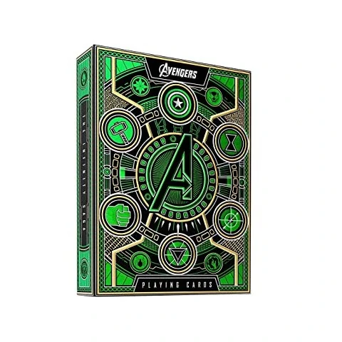 Theory11 Avengers Infinity Saga Playing Cards Deck (Green Edition ...