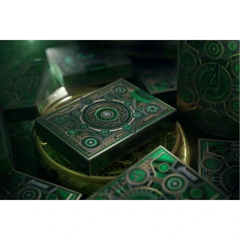 Theory11 Avengers Infinity Saga Playing Cards Deck (Green Edition ...