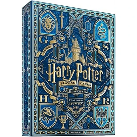 Theory11 Harry Potter Ravenclaw Playing Cards Deck (Blue) - карти за игра,T1159