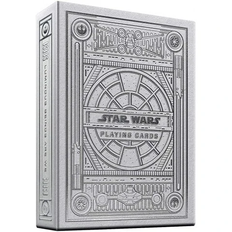 Theory11 Star Wars Light Side Silver Special Edition Playing Cards Deck - карти за игра вКарти за игра