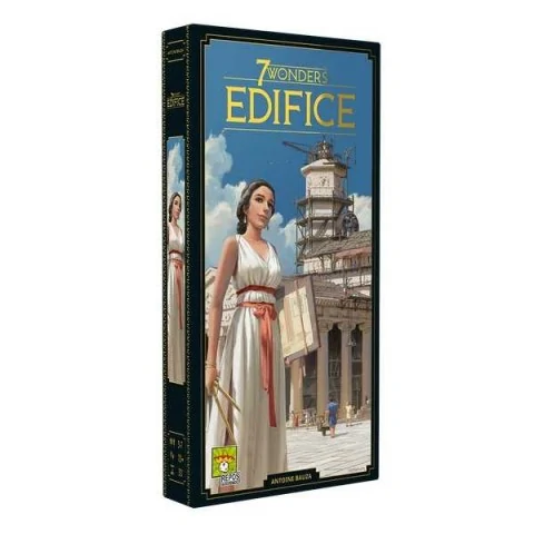 7 Wonders: 1st & 2nd Edition Edifice Expansion (2023) - разширение за настолна игра,ASMSEV7EDEN02