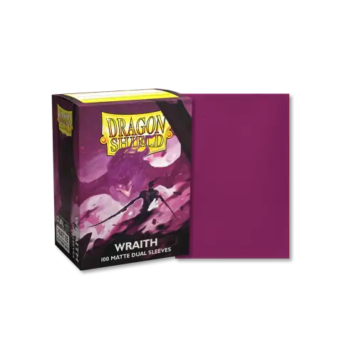 Dragon Shield Standard Sleeves - Non-glare Dual Matte Wraith (Purple) - матови протектори за карти (лилави) 100 бр. вАксесоари Dragon Shield