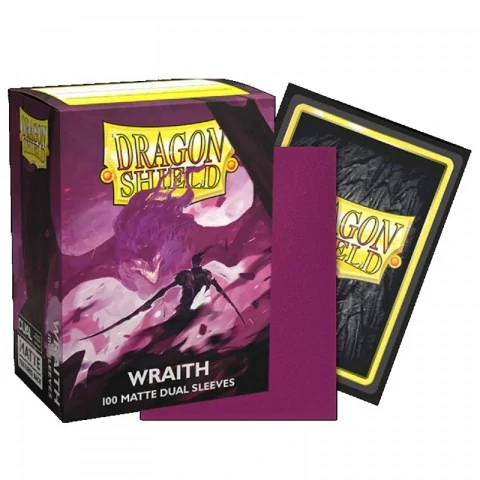 Dragon Shield Standard Sleeves - Non-glare Dual Matte Wraith (Purple) - матови протектори за карти (лилави) 100 бр. вАксесоари Dragon Shield