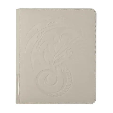 Dragon Shield Zipster Regular - Ashen White - папка за страници за карти вАксесоари Dragon Shield