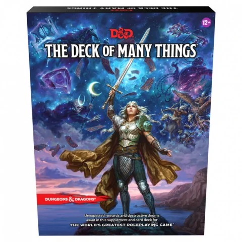 (Pre-order) Dungeons & Dragons RPG 5th Edition: D&D Deck of Many Things HC,RPG (D&D и др.) / D&D 5E Книги / D&D 5Е други правила
