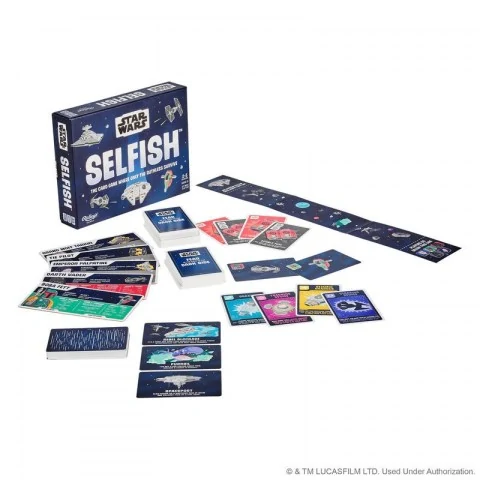 Selfish: Star Wars Edition (2021) - парти настолна игра,AB34037