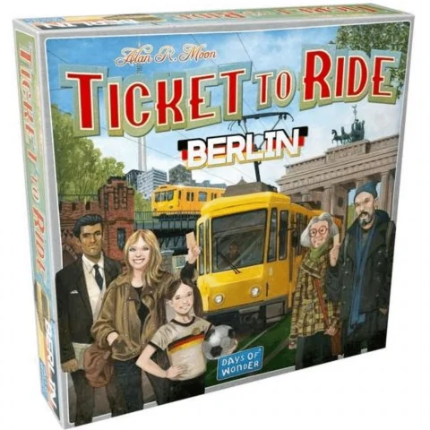 Ticket To Ride: Berlin (2023) - настолна игра,DOW720065