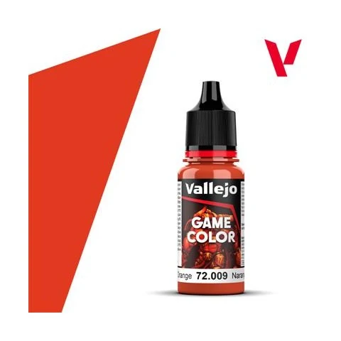 Vallejo New Game Color Hot Orange вVallejo Game Color