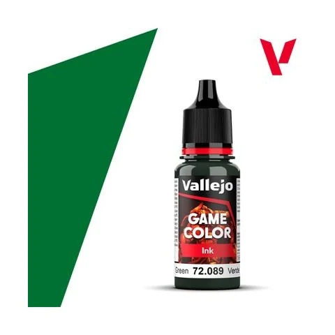 Vallejo New Game Color Ink - Green вGame Color Inks