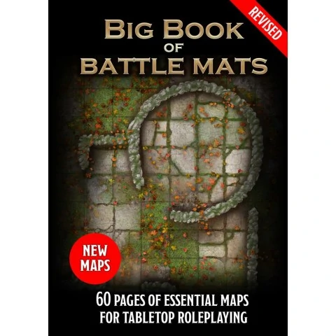Loke Battle Mats: The Big Book of Battle Mats I Revised (12x8", A4, 60 pages ),RPG (D&D и др.) / D&D аксесоари