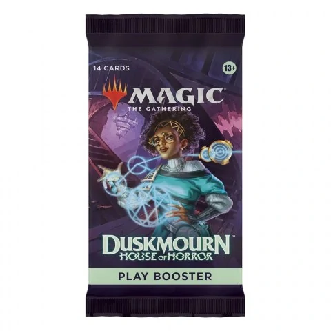 MTG: Duskmourn: House of Horror Play Booster (1 бустер, Magic: The Gathering, 2024),WOTCD34440001B