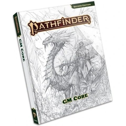 Pathfinder RPG Second Edition: P2 GM Core Sketch Cover,RPG (D&D и др.) / Pathfinder P2 RPG