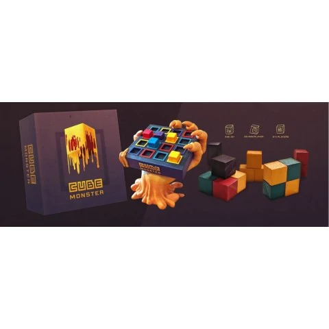 Cube Monster ‐ English edition (2024) - настолна игра,CZB-CBM001