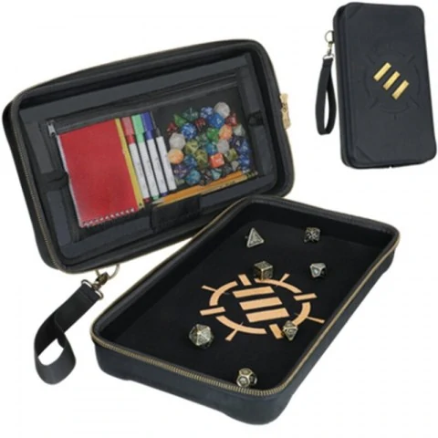 ENHANCE Tabletop RPGs Community Dice Organizer Case & XL Rolling Tray,RPG (D&D и др.) / Аксесоари ENHANCE