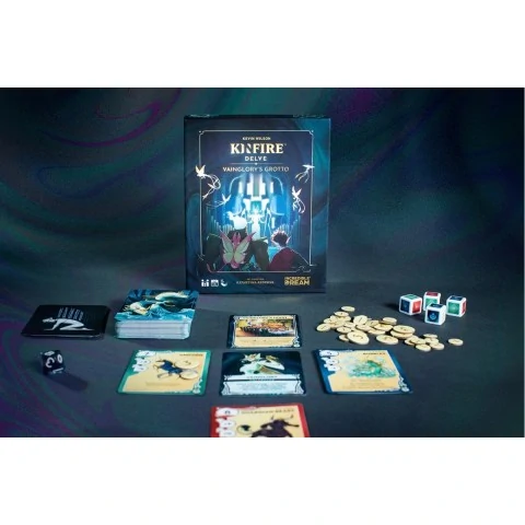 Kinfire Delve: Vainglory's Grotto ‐ English edition (2023) - настолна игра,IDSAYA11010101E