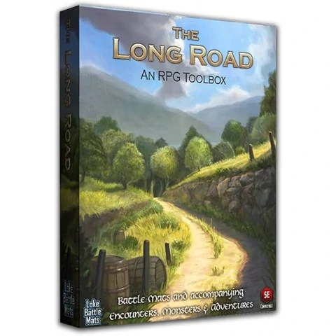 Loke Battle Mats: The Long Road RPG Toolbox,RPG (D&D и др.) / D&D 5E & 2024 Книги / D&D 5Е други правила