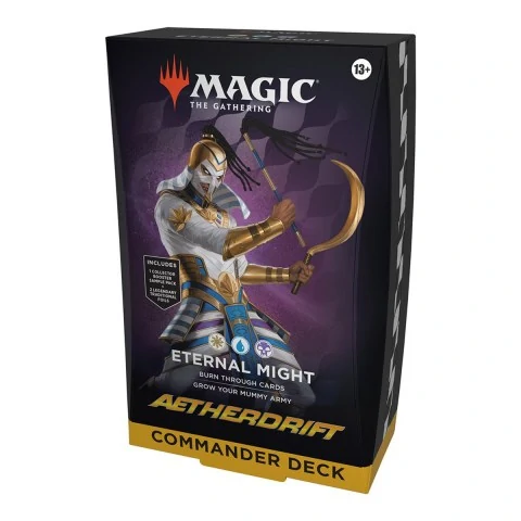 MTG: Aetherdrift Commander Deck - Eternal Might (Magic: The Gathering, 2025),D41330001EM