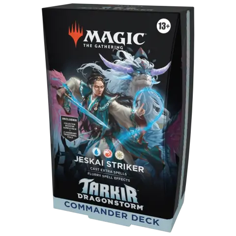 MTG: Tarkir: Dragonstorm Commander Deck (Magic: The Gathering, 2025) - Jeskai Striker,D42750001JS