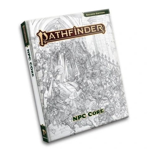 Pathfinder RPG Second Edition: P2 NPC Core Sketch Cover (Hardcover), RPG (D&D и др.) / Pathfinder P2 RPG