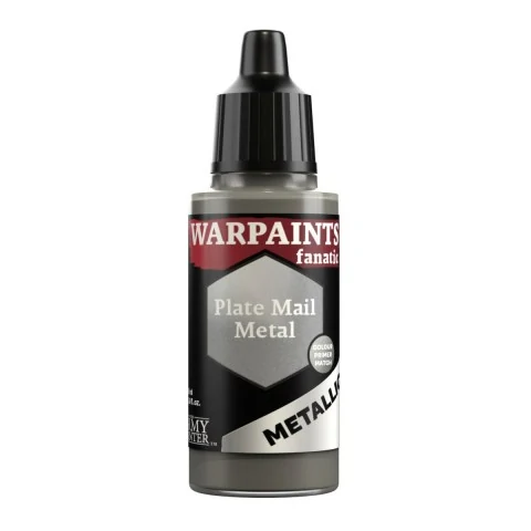 Warpaints Fanatic Metallic: Plate Mail Metal  WP3192P