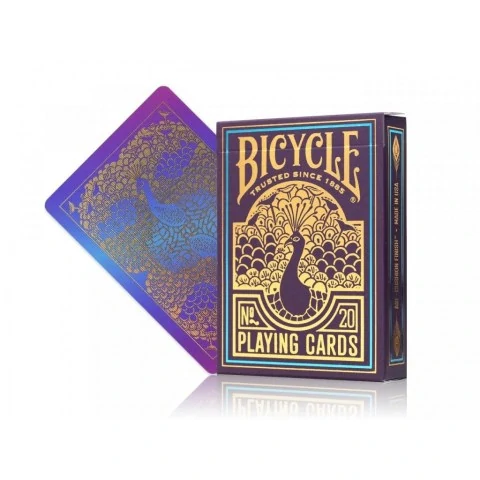 Bicycle Peacock Purple Playing Cards в Покер карти