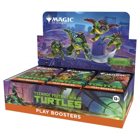 MTG: Universes Beyond: Teenage Mutant Ninja Turtles - Play Booster Display Box (30 boosters, Magic: The Gathering, 2026) в MTG Play бустери