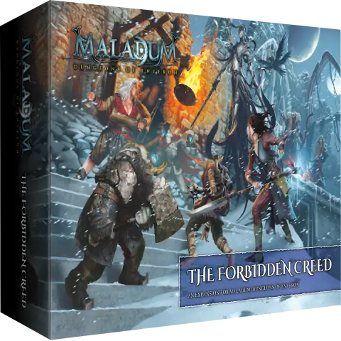 Battle Systems - Maladum: Forbidden Creed Expansion (2025),BSGMDE003