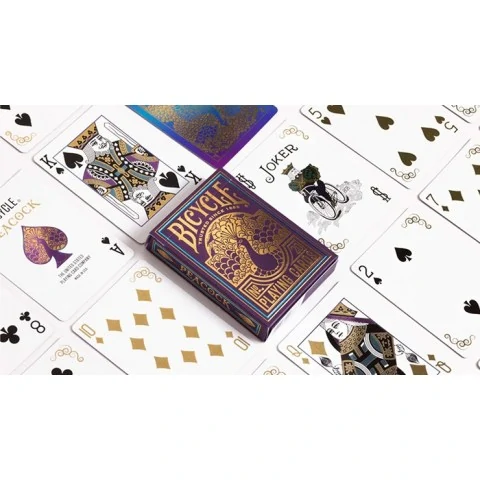 Bicycle Peacock Purple Playing Cards в Покер карти