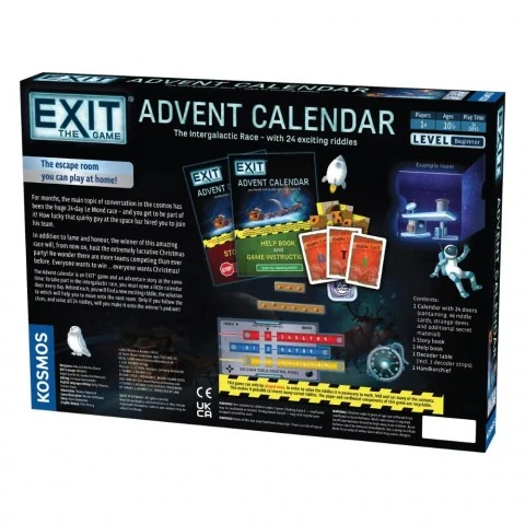 EXIT: The Game – Advent Calendar: The Intergalactic Race ‐ English edition (2025),KOS1198