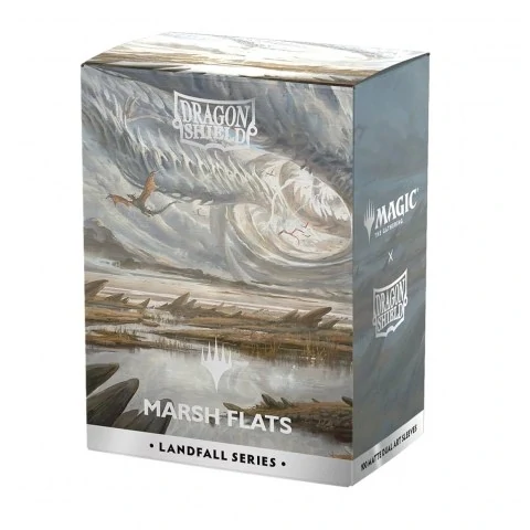 Dragon Shield Standard size License Sleeves - Landfall Series - Marsh Flats (100 Sleeves) в Аксесоари Dragon Shield