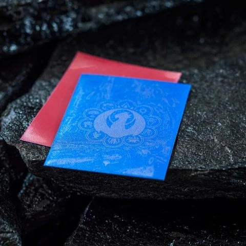 Dragon Shield Standard size License Sleeves - Magic: The Gathering Guildpact Series - Izzet League - Matte Dual Art Sleeves 1