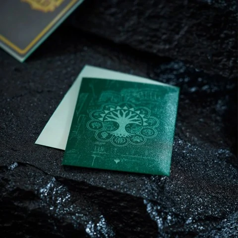 Dragon Shield Standard size License Sleeves - Magic: The Gathering Guildpact Series - Selesnya Conclave - Matte Dual Art Sleeves 1