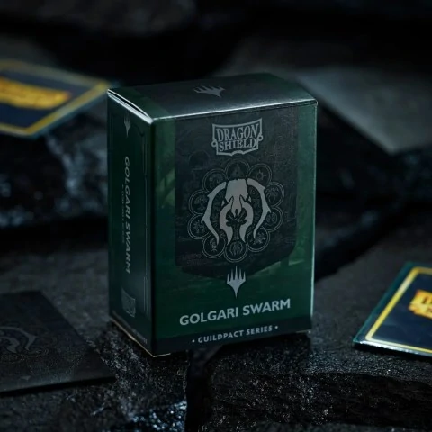 Dragon Shield Standard size License Sleeves - Magic: The Gathering Guildpact Series - Golgari Swarm - Matte Dual Art Sleeves 2
