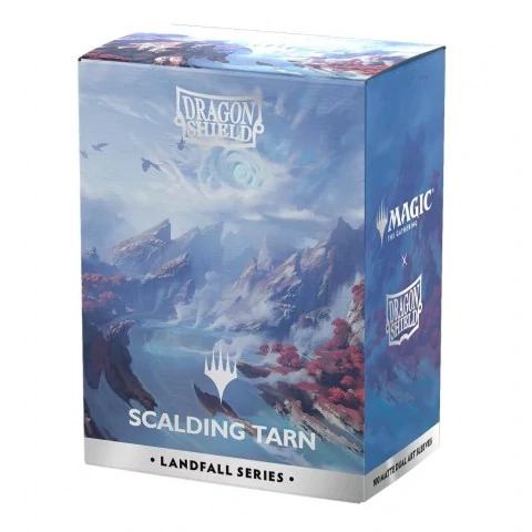 Dragon Shield Standard size License Sleeves - Landfall Series - Scalding Tarn (100 Sleeves) в Аксесоари Dragon Shield