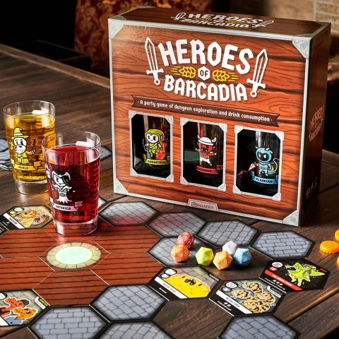 Heroes of Barcadia ‐ English retail edition (2023),RCHOBADD-BGRE-STD