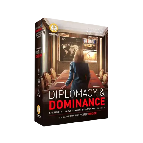 World Order: Diplomacy & Dominance ‐ English edition (2026) - разширение за настолна игра