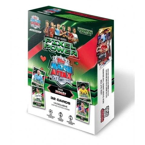 Topps Match Attax UCC 2026/27 - Booster Tin 3 (Pixel Power) в Match Attax