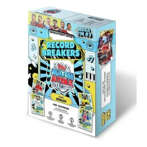 Topps Match Attax UCC 2026/27 - Mega Tin 2 (Record Breakers) в Match Attax