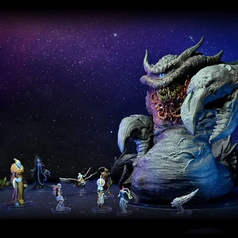 Dungeons & Dragons Fantasy Miniatures: Icons of the Realms: Spelljammer: Adventures in Space - Astral Dreadnought, RPG (D&D и др.) / D&D минита и фигурки / Icons и оцветени