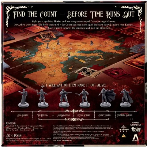 Fury of Dracula (Fifth Edition) ‐ English edition (2026) - настолна игра със скрито движение