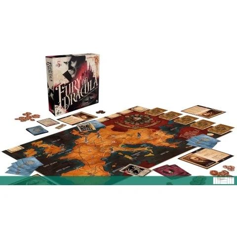 Fury of Dracula (Fifth Edition) ‐ English edition (2026) - епична настолна игра