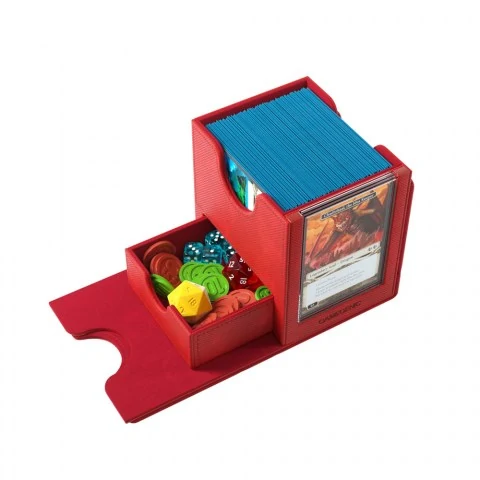 Gamegenic - Sidekick PRO 100+ XL Red - червена кутия за карти (Magic: The Gathering и други) 1
