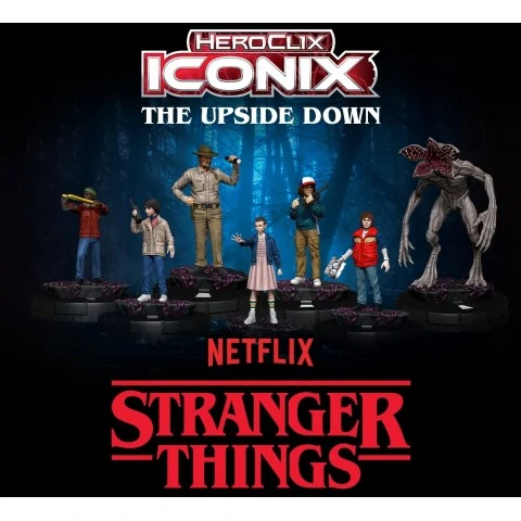 HeroClix Iconix: Stranger Things The Upside Down, RPG (D&D и др.) / D&D минита и фигурки / Други миниатюри