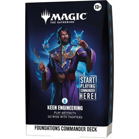 MTG: Foundations Starter Commander Deck - Keen Engineering (Magic: the Gathering 2026) в Commander